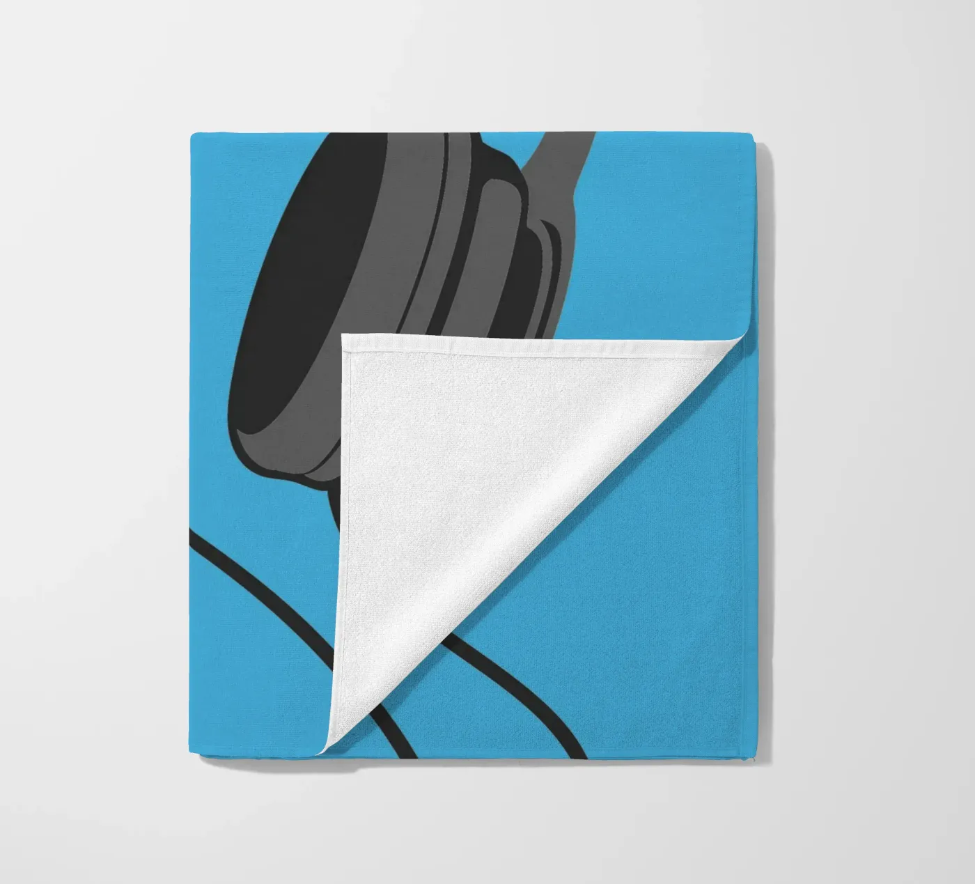 Hoofdtelefoon strandhanddoek van MUSIC EDITION