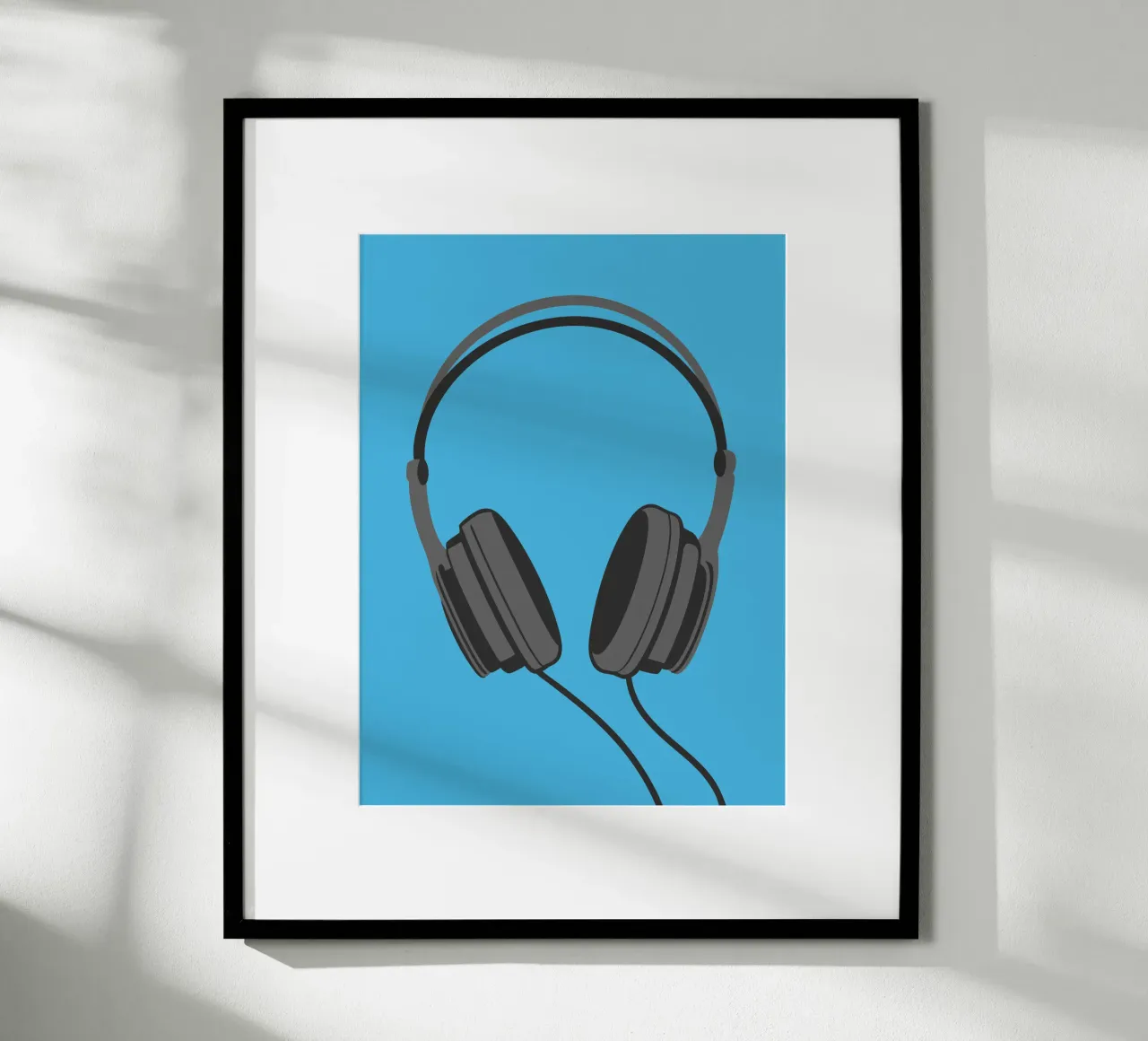 Cuffie poster con telaio in plastica da MUSIC EDITION