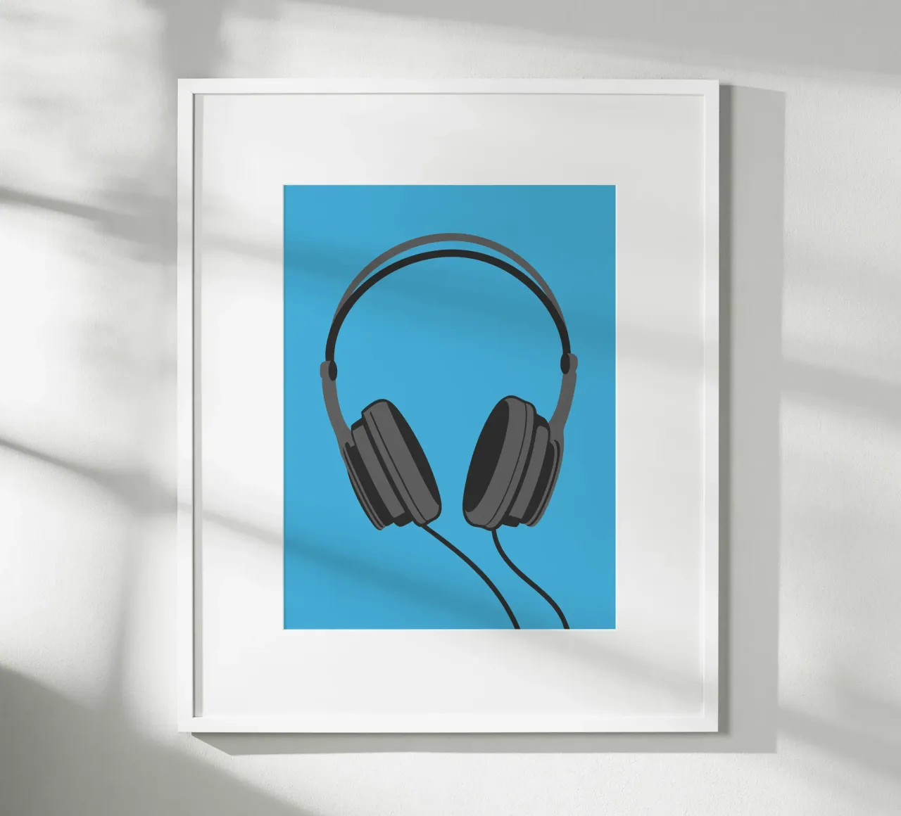 Cuffie poster con telaio in plastica da MUSIC EDITION