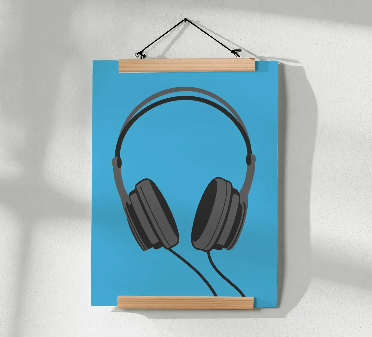 Cuffie poster con telaio in plastica da MUSIC EDITION