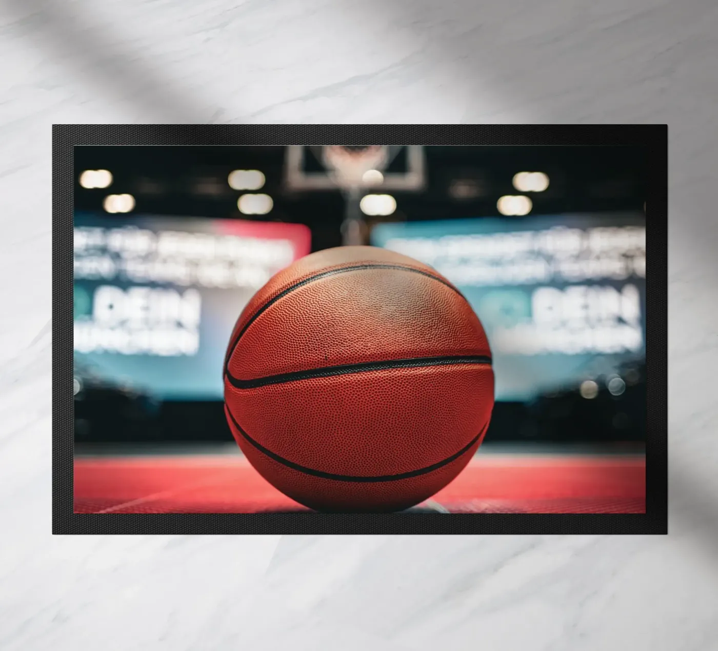 Basketball1 doormat by Flo Klein Gallery