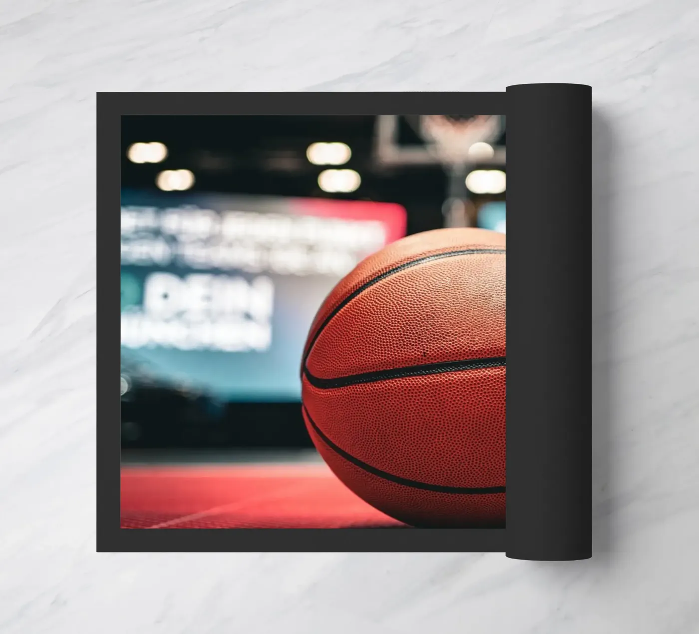 Basketball1 doormat by Flo Klein Gallery