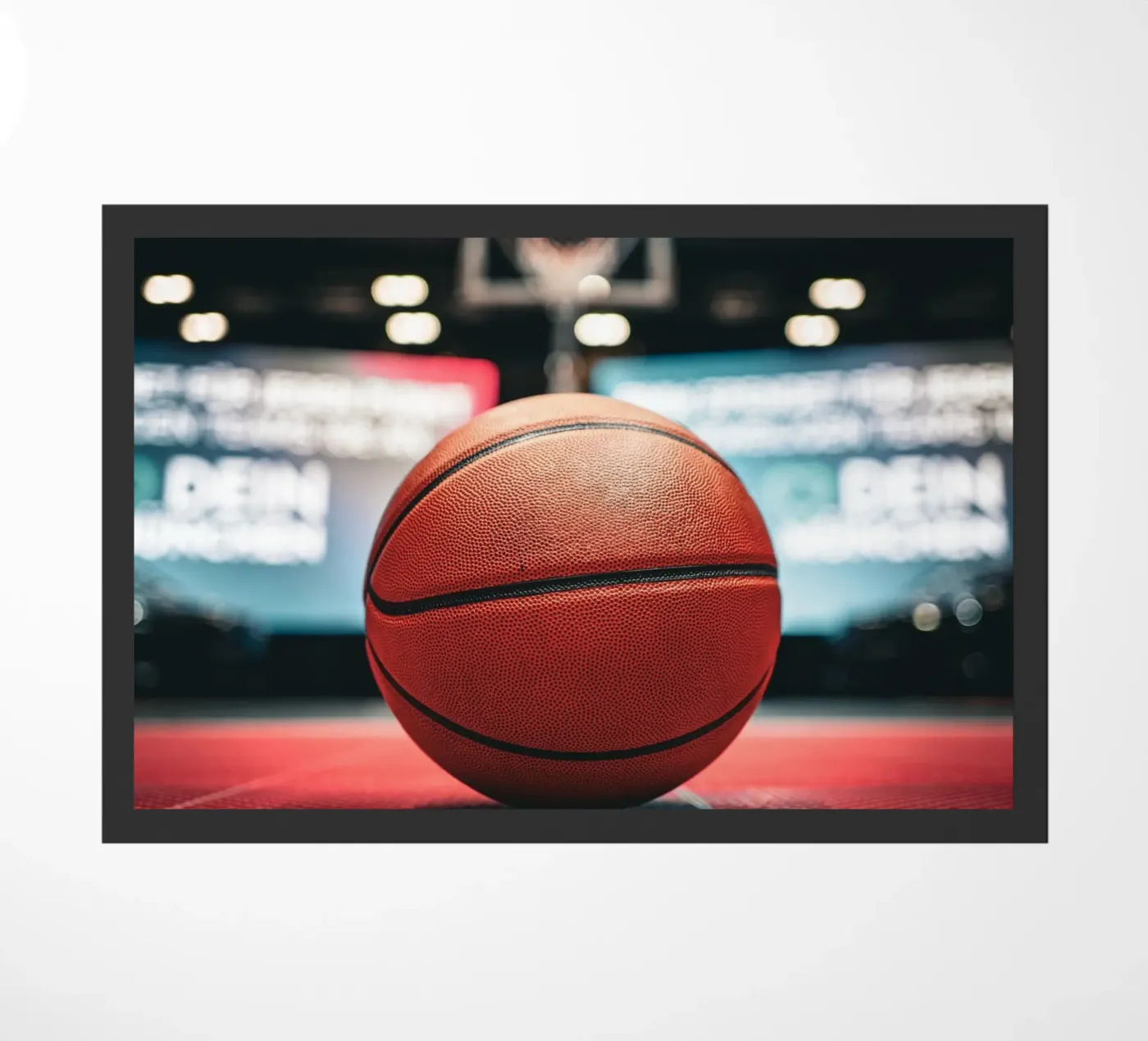 Basketball1 doormat by Flo Klein Gallery