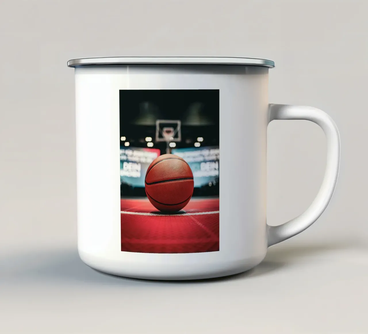 Basketball1 tazza in smalto da Flo Klein