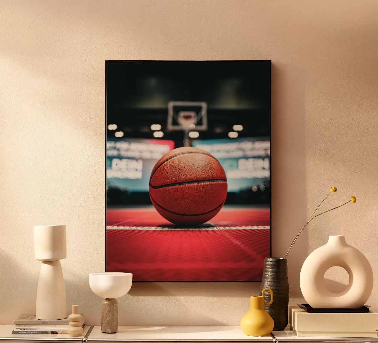 Basketball1 plexiglass da Flo Klein