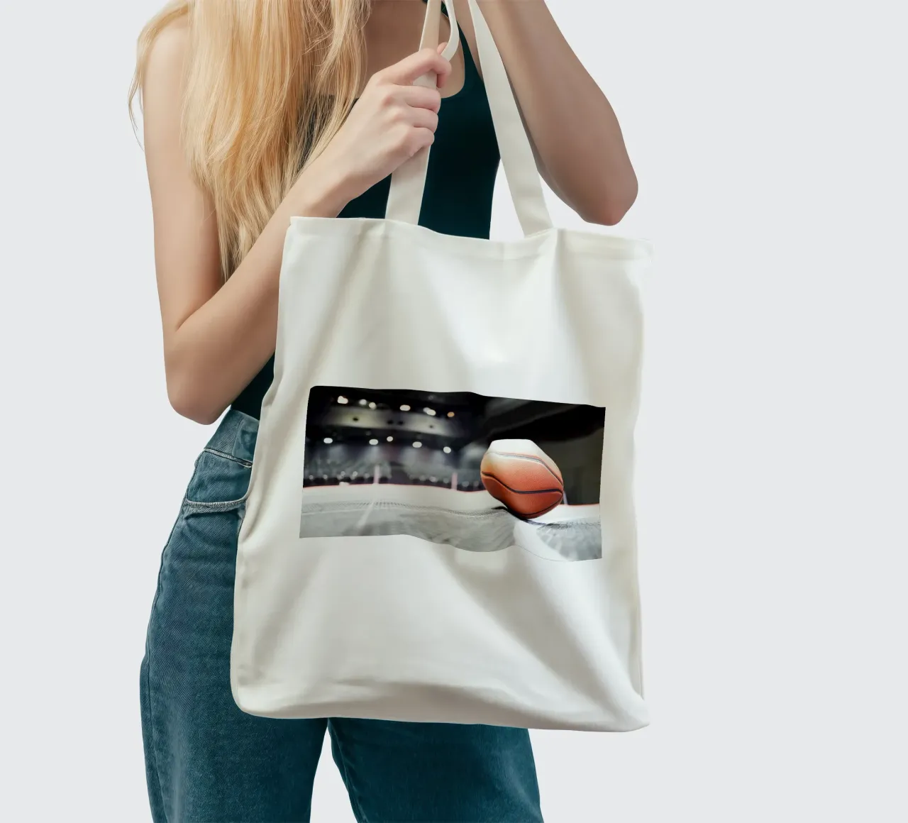 Basketball2 tote bag by Flo Klein
