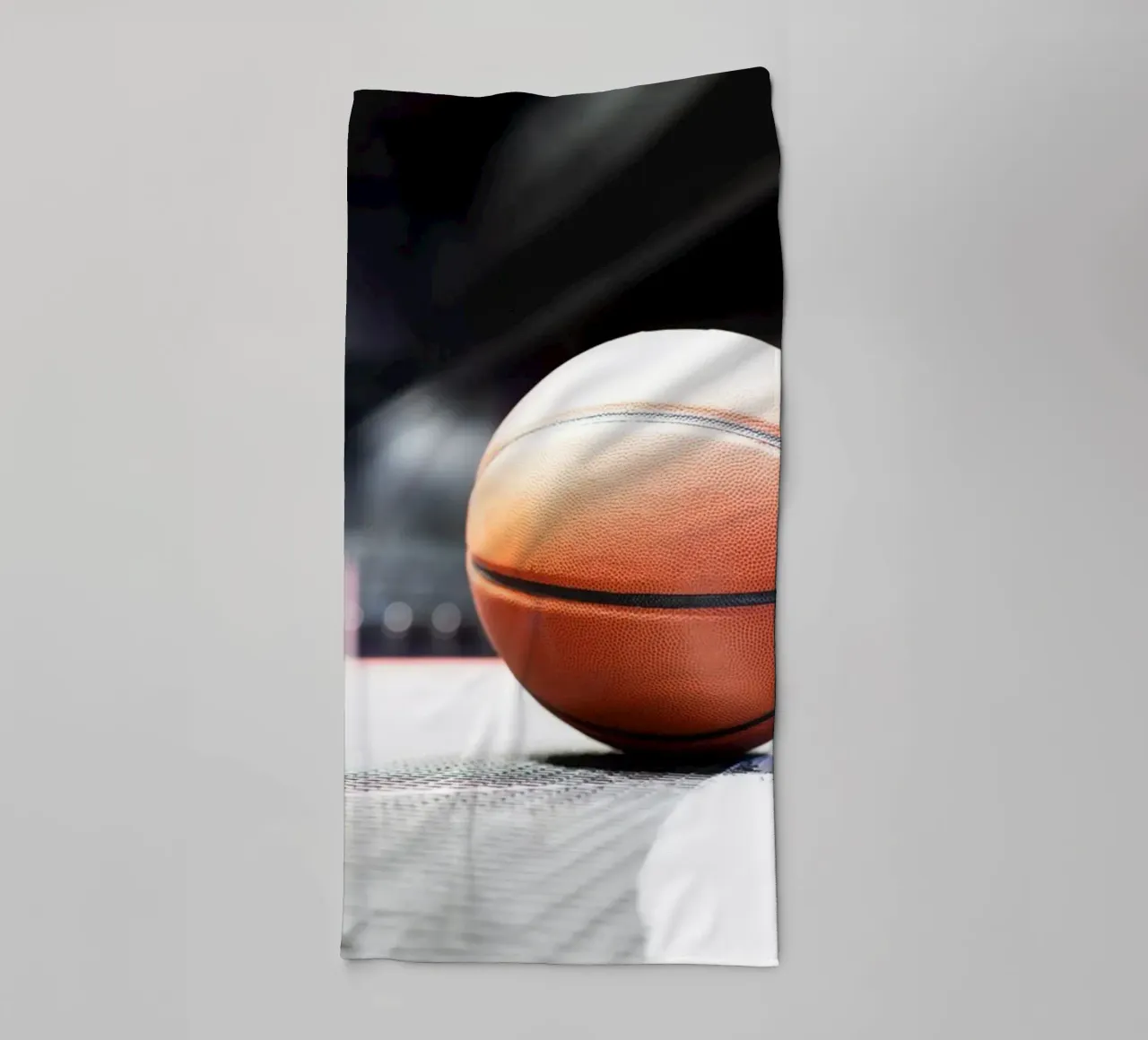 Basketball2 towel by Flo Klein
