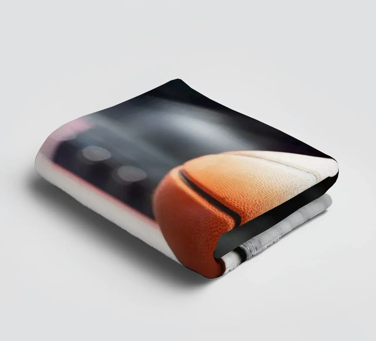Basketball2 towel by Flo Klein
