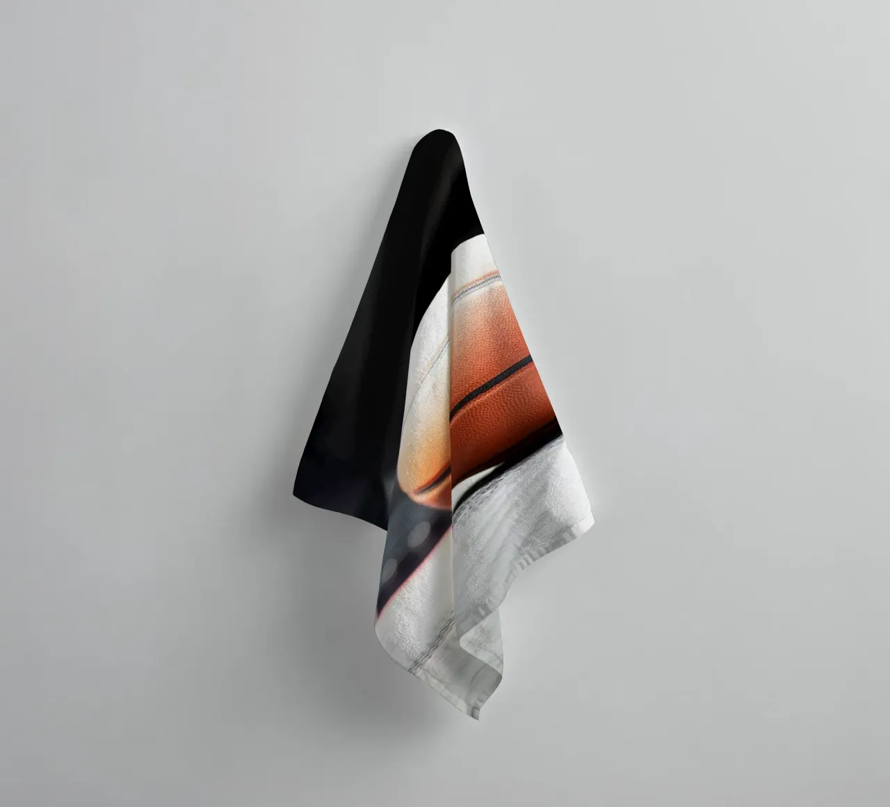 Basketball2 towel by Flo Klein