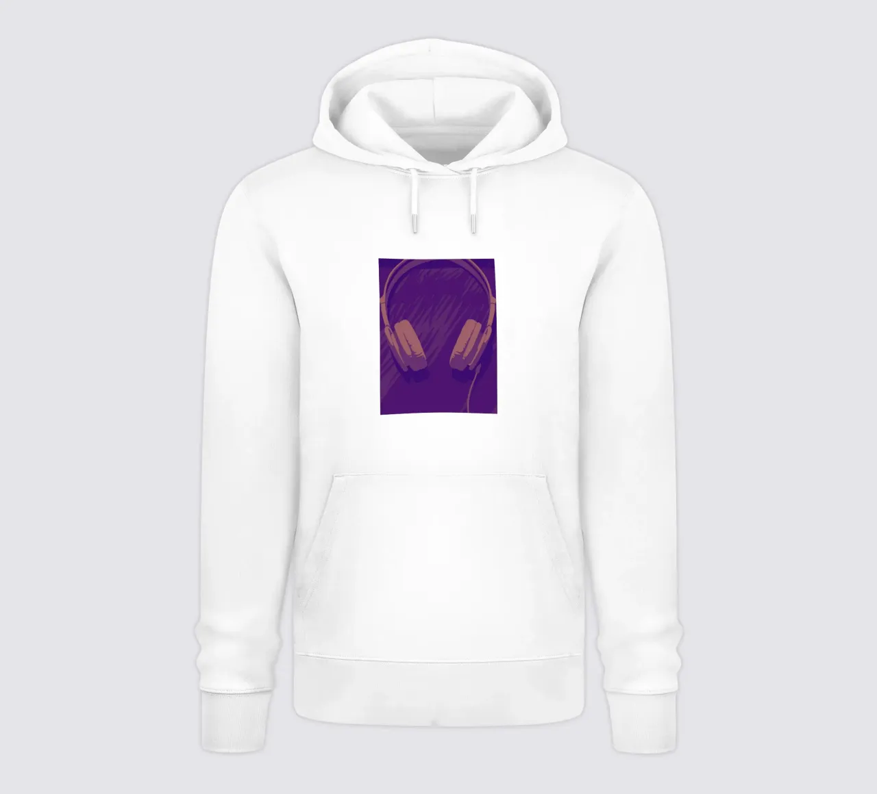 Cuffie felpa con cappuccio da MUSIC EDITION