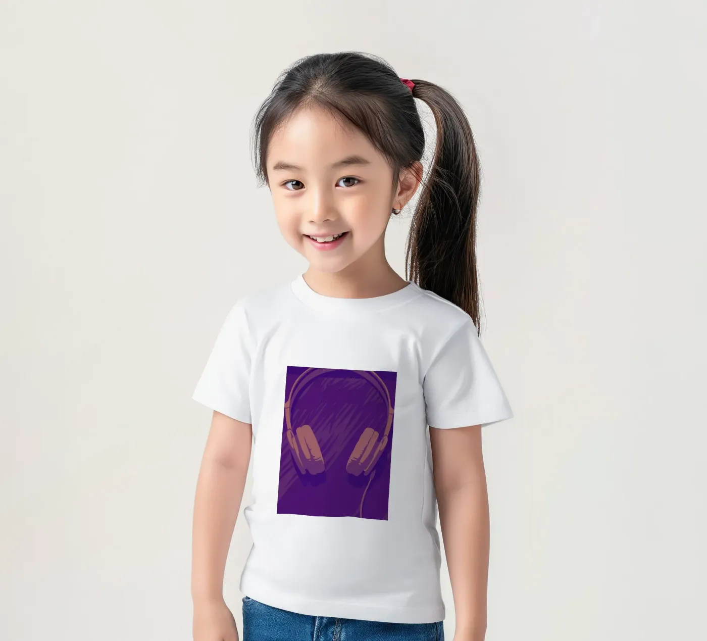 Cuffie t-shirt bambini da MUSIC EDITION