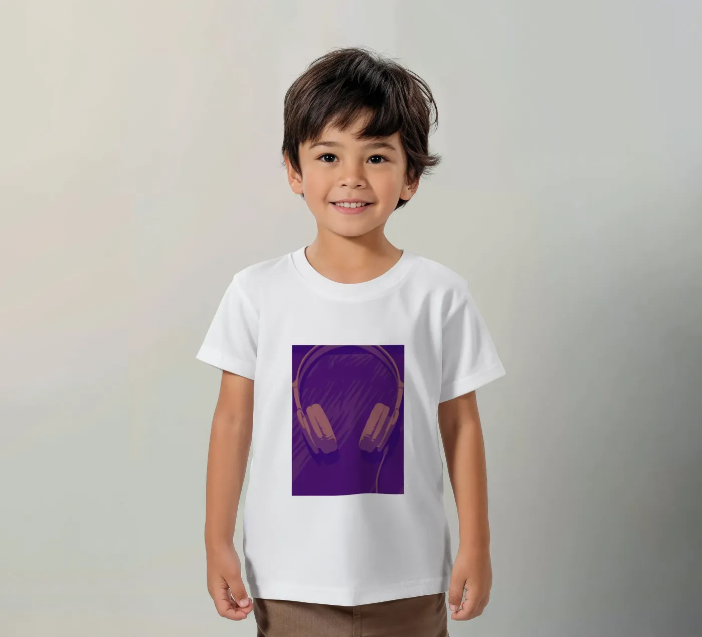 Cuffie t-shirt bambini da MUSIC EDITION