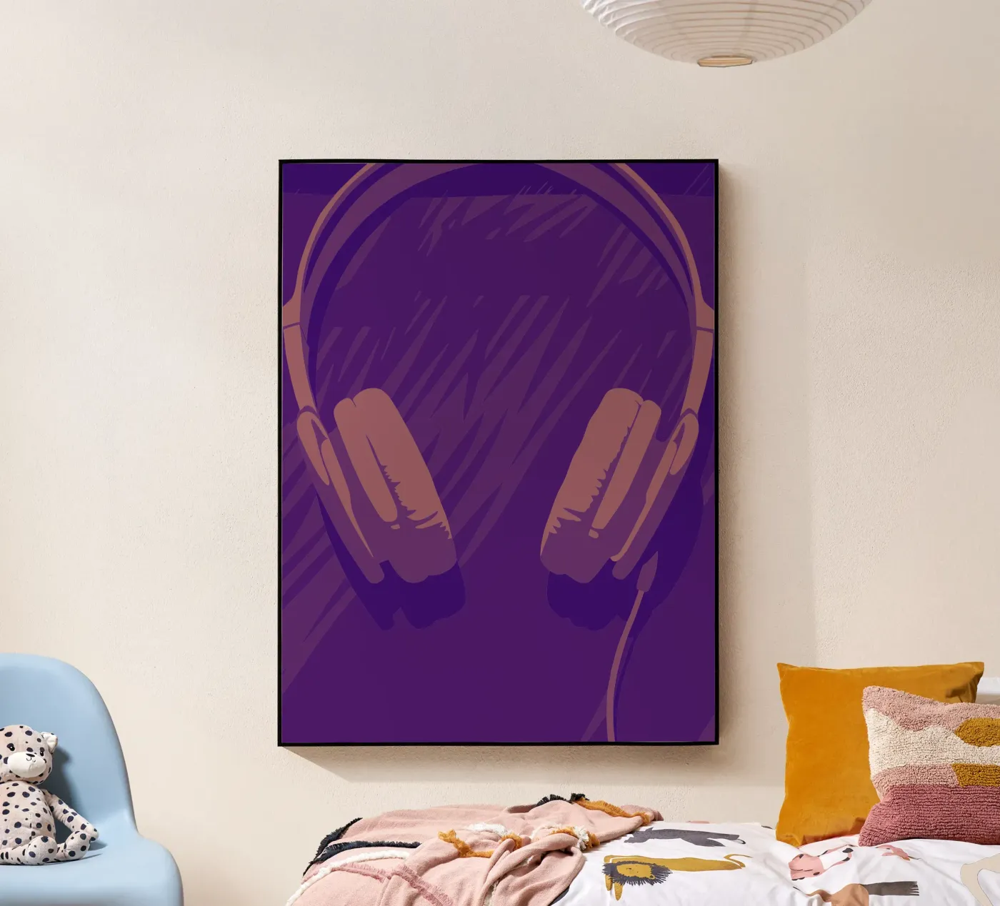 Headphones Acryl-Glas von MUSIC EDITION