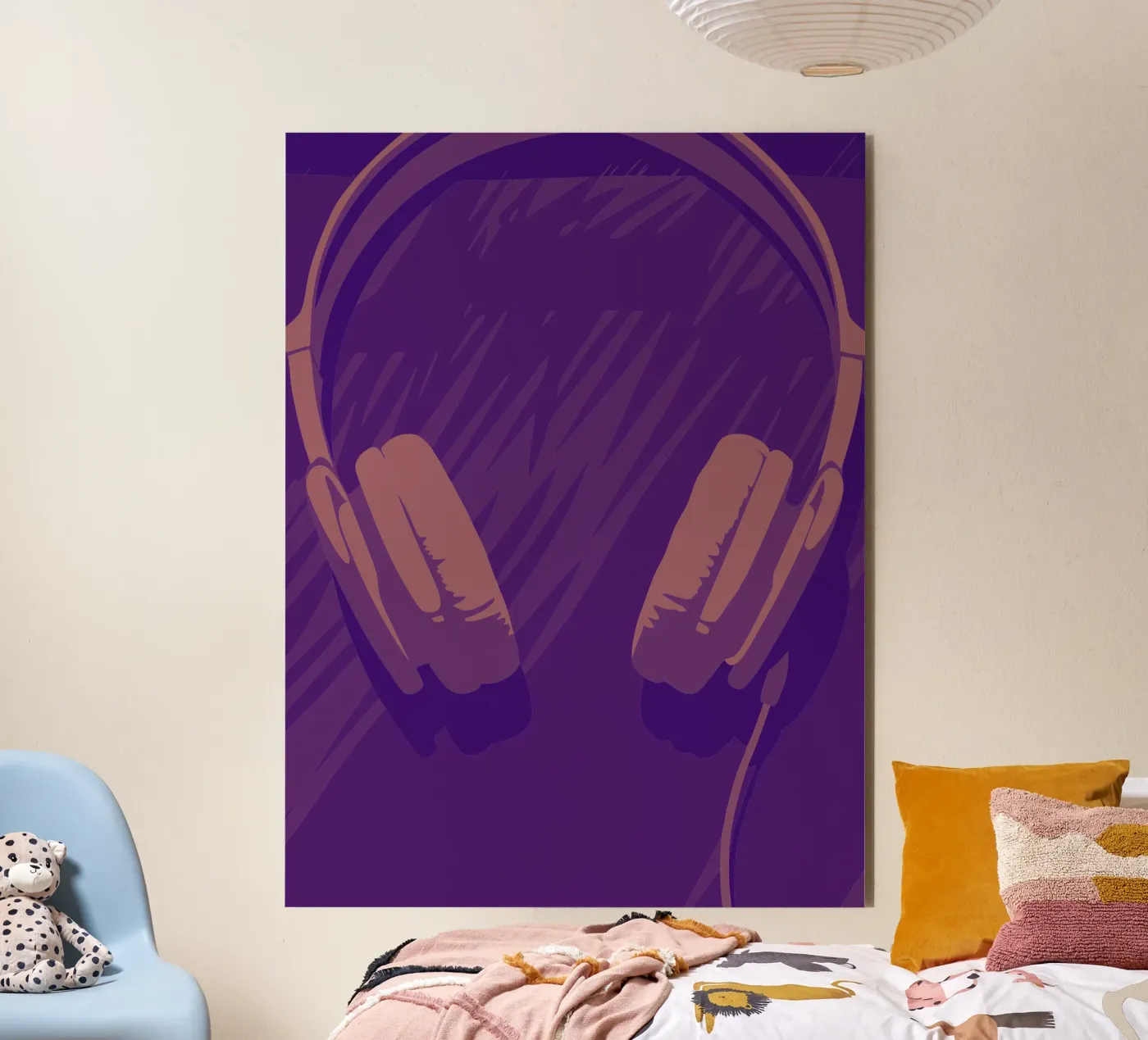 Cuffie alluminio dibond da MUSIC EDITION