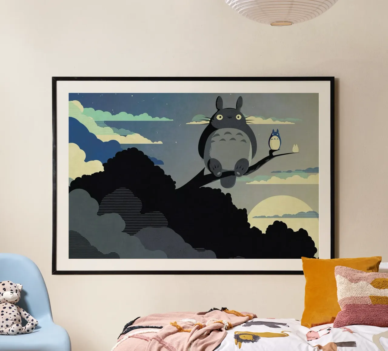 My Neighbor poster con telaio in alluminio da Danny Haas