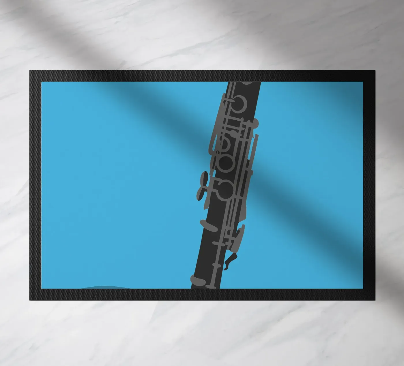 Clarinet doormat by MUSIC EDITION