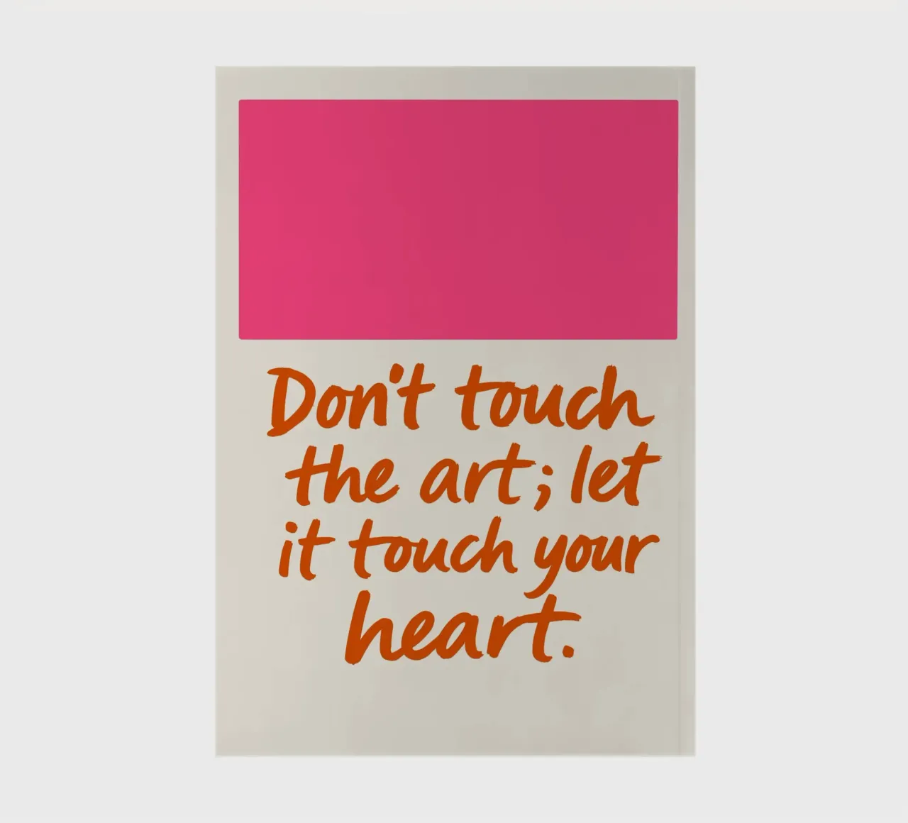Don`t touch the art notebook by treechild