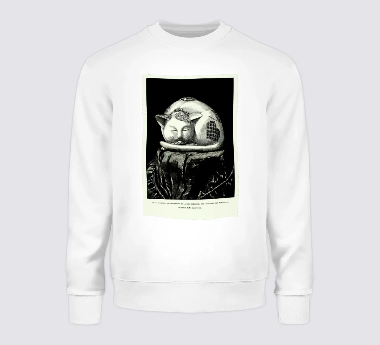 Chat Endormi felpa da Vintage by JUNIQE