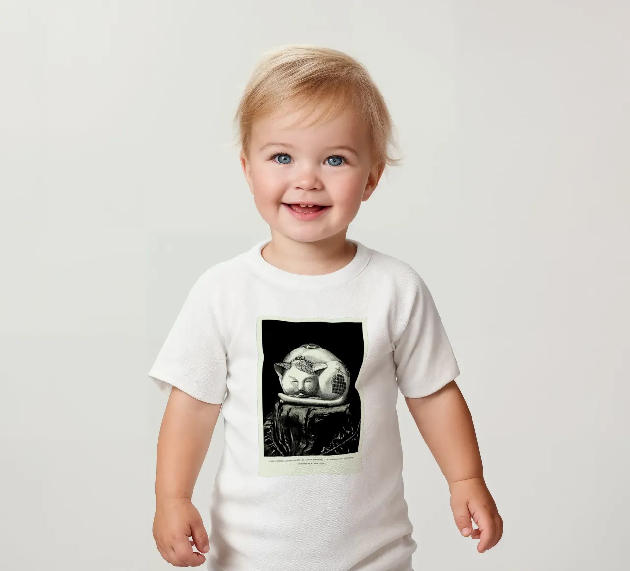 Chat Endormi maglietta neonato da Vintage by JUNIQE