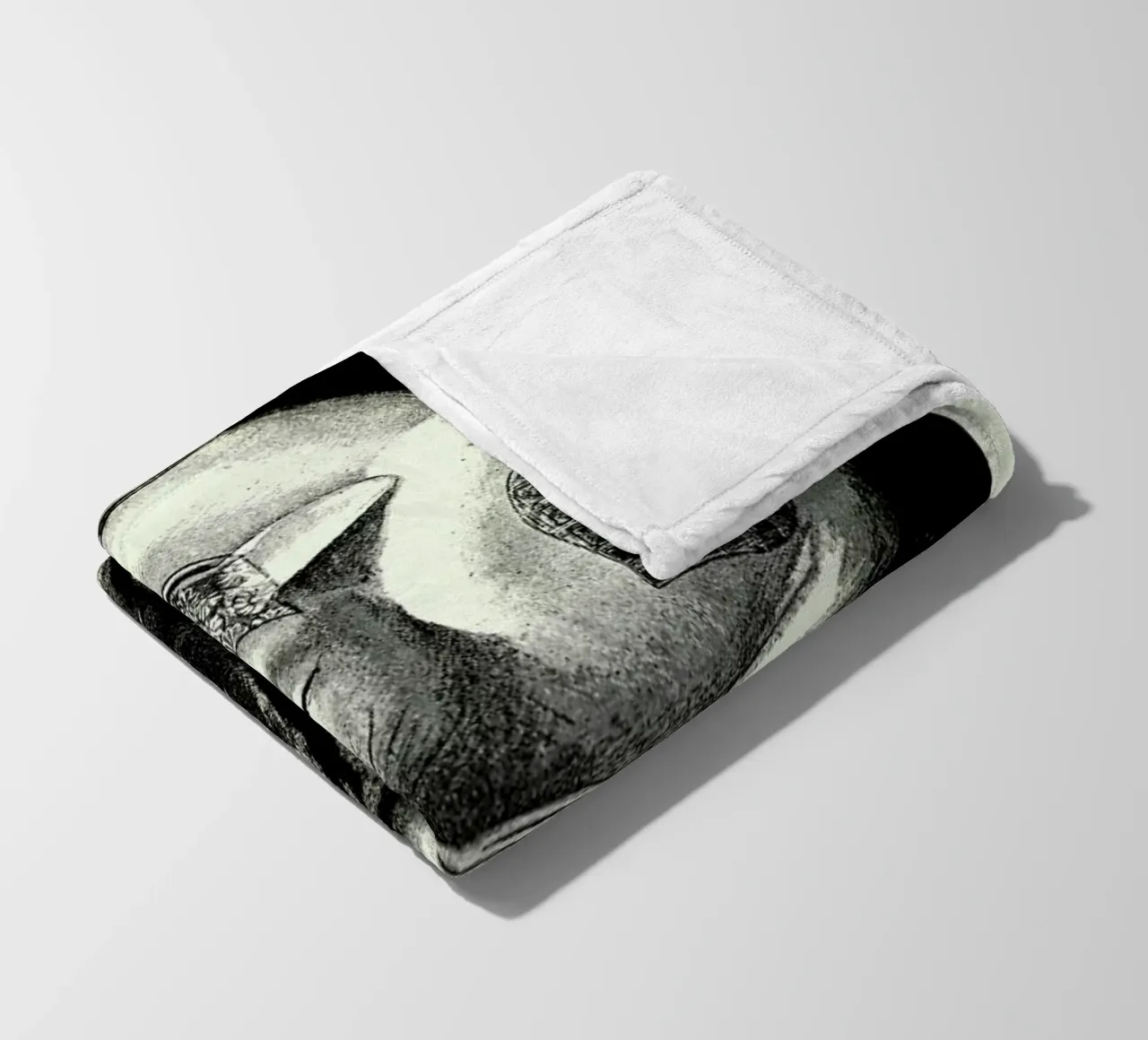 Chat Endormi coperta in pile da Vintage by JUNIQE