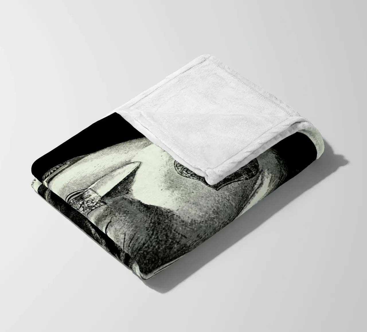 Chat Endormi coperta in pile da Vintage by JUNIQE