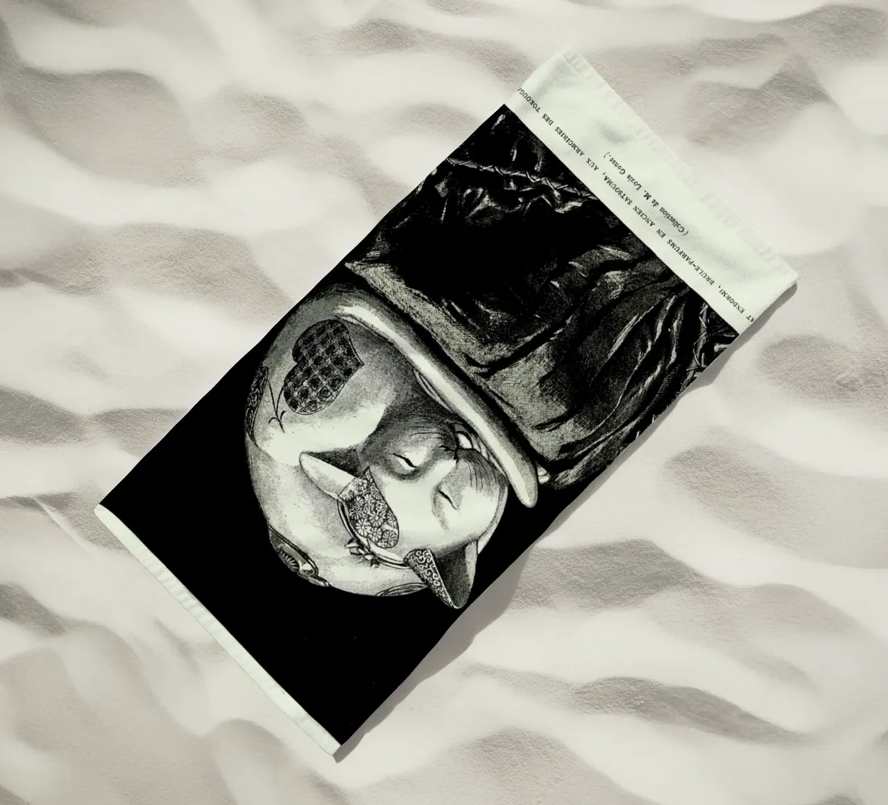 Chat Endormi telo mare da Vintage by JUNIQE