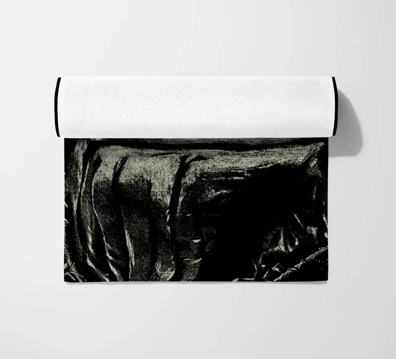 Chat Endormi telo mare da Vintage by JUNIQE