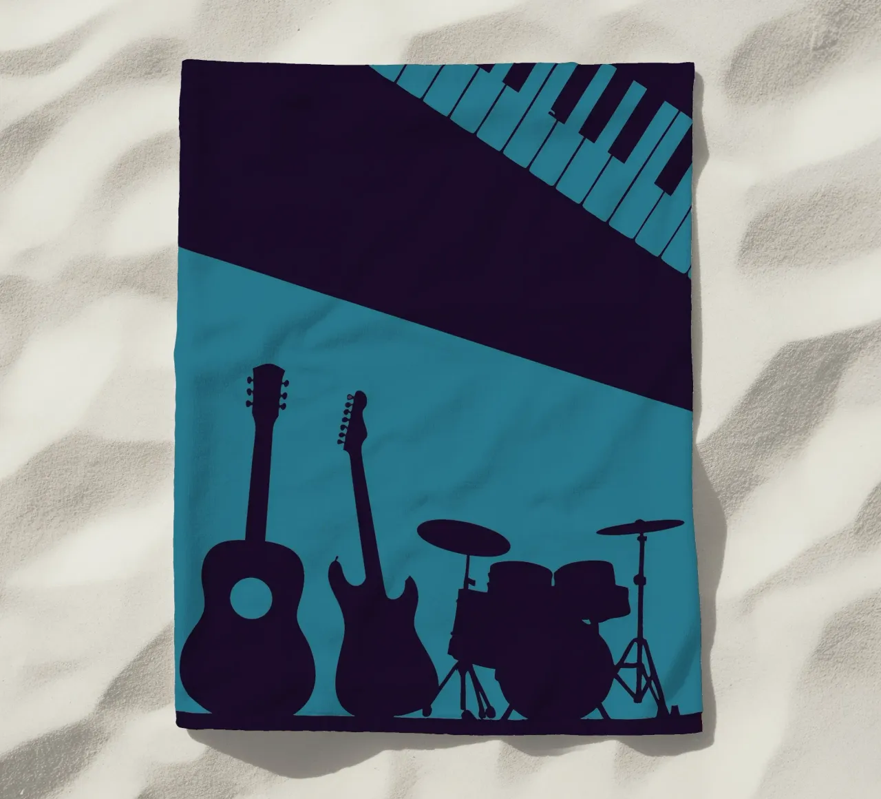 Strumento musicale telo mare da MUSIC EDITION