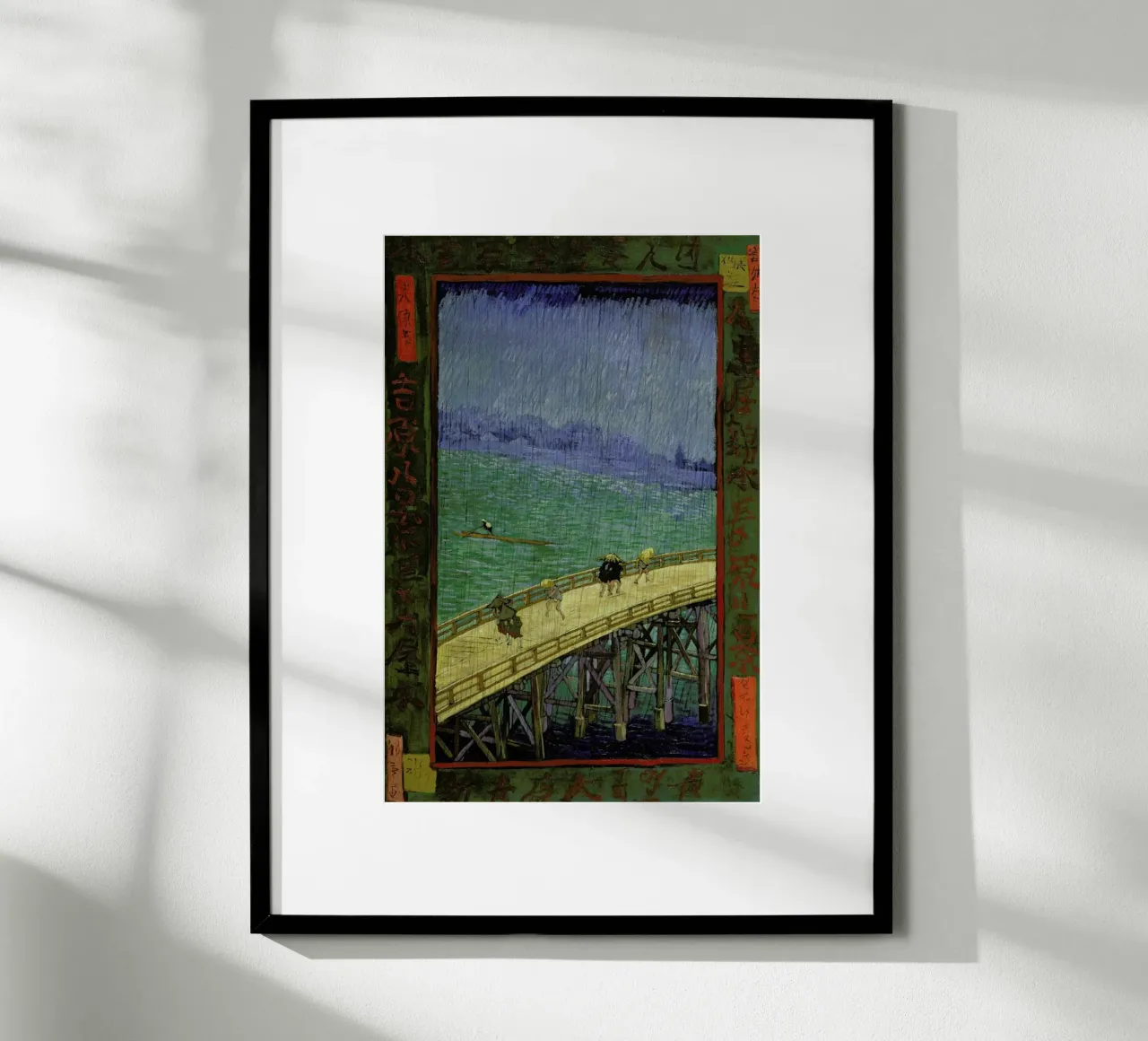 van Gogh - Bridge in the Rain (after Hiroshige) poster da ARTOTHEK