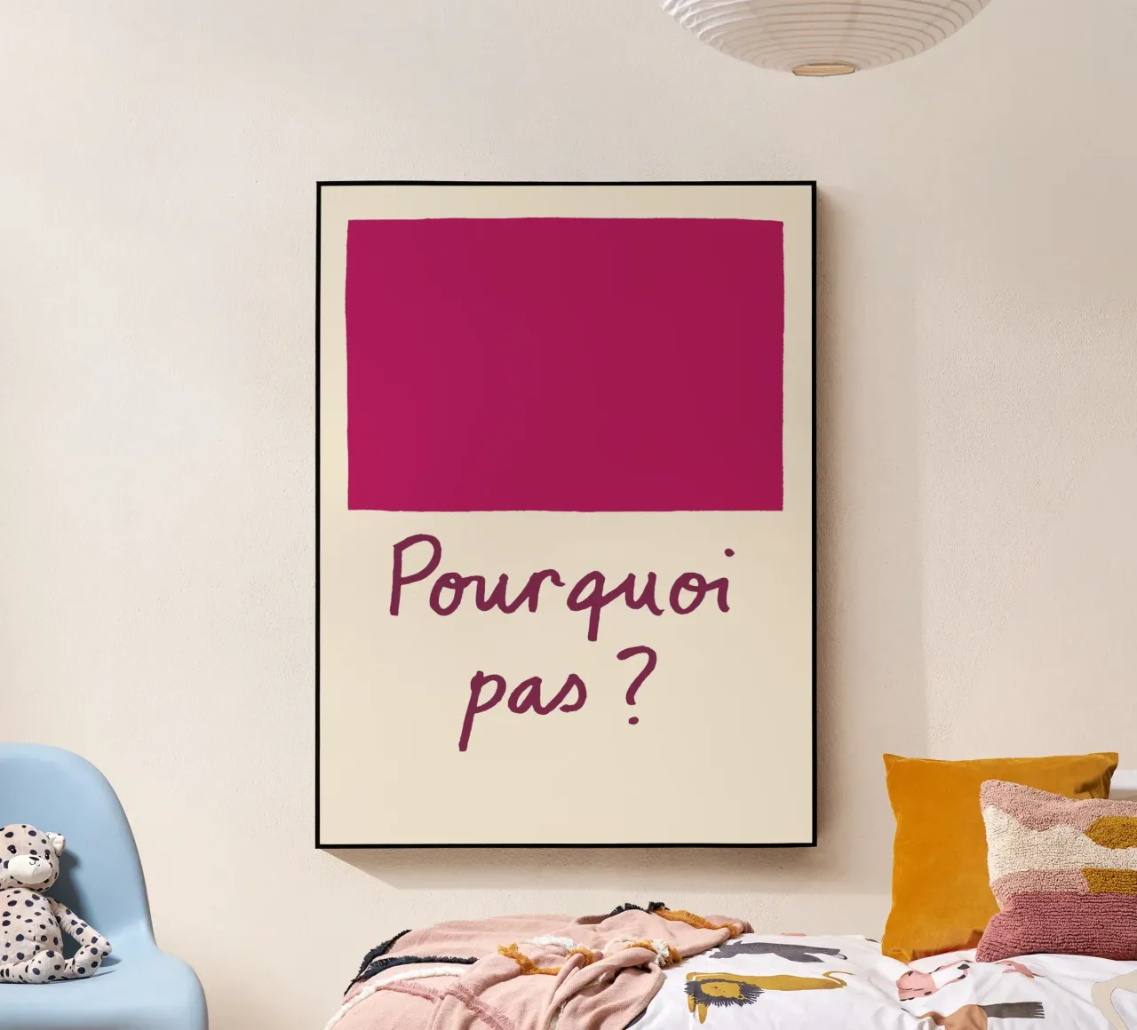 Pourquoi Pas? acrylic glass by treechild