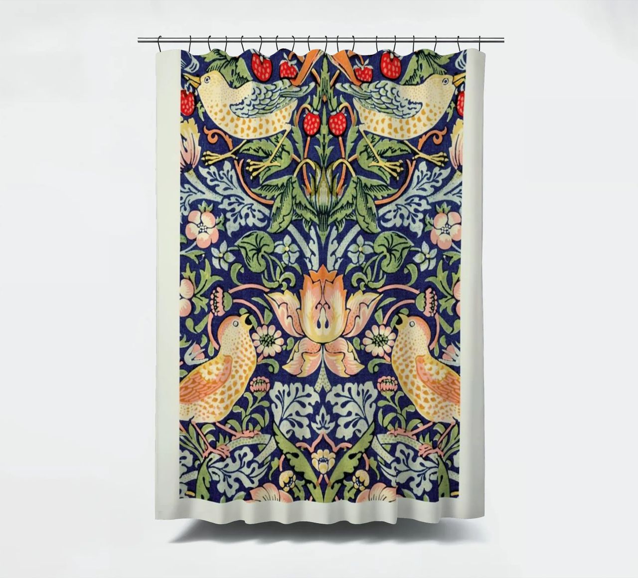 William Morris - The Strawberry Thieves rideau de douche de Vintage by JUNIQE