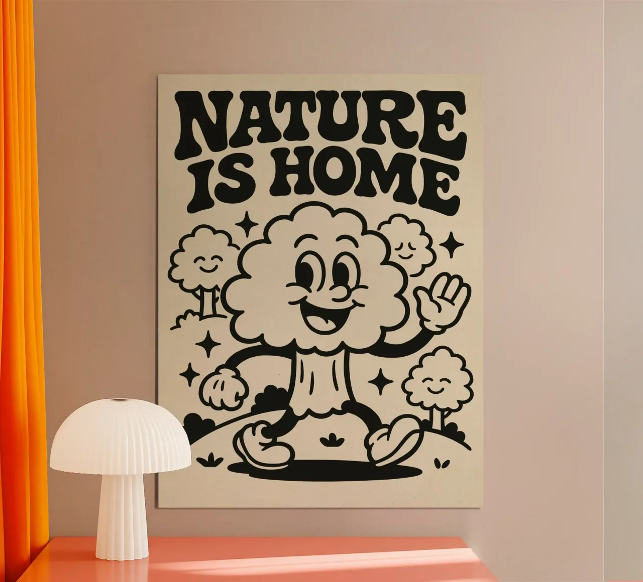 Nature Is Home hahnemühle by treechild