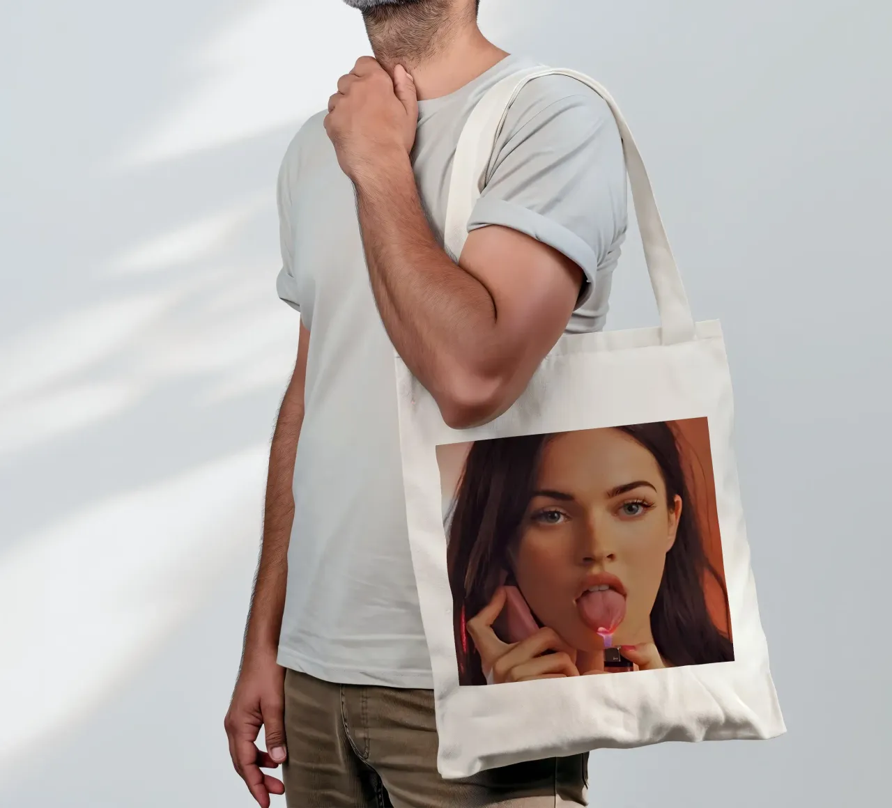 Lécher le feu tote bag de Takeme