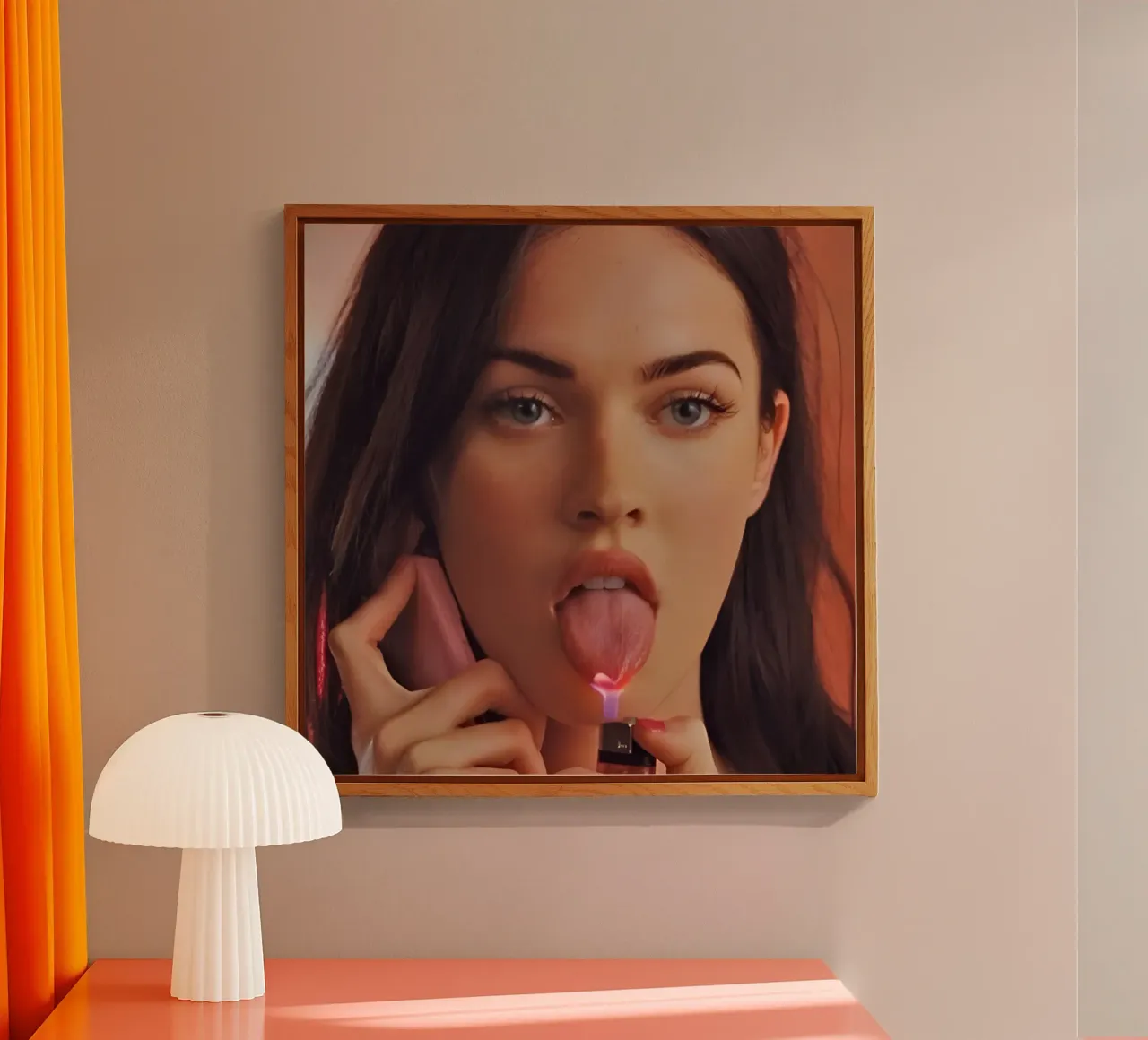 Leccare il fuoco plexiglass da Takeme