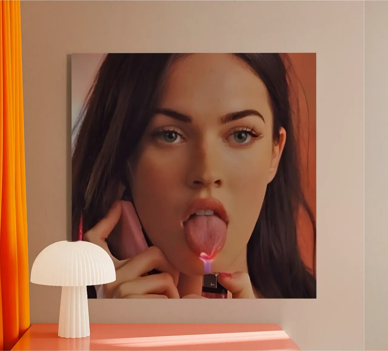 Leccare il fuoco plexiglass da Takeme