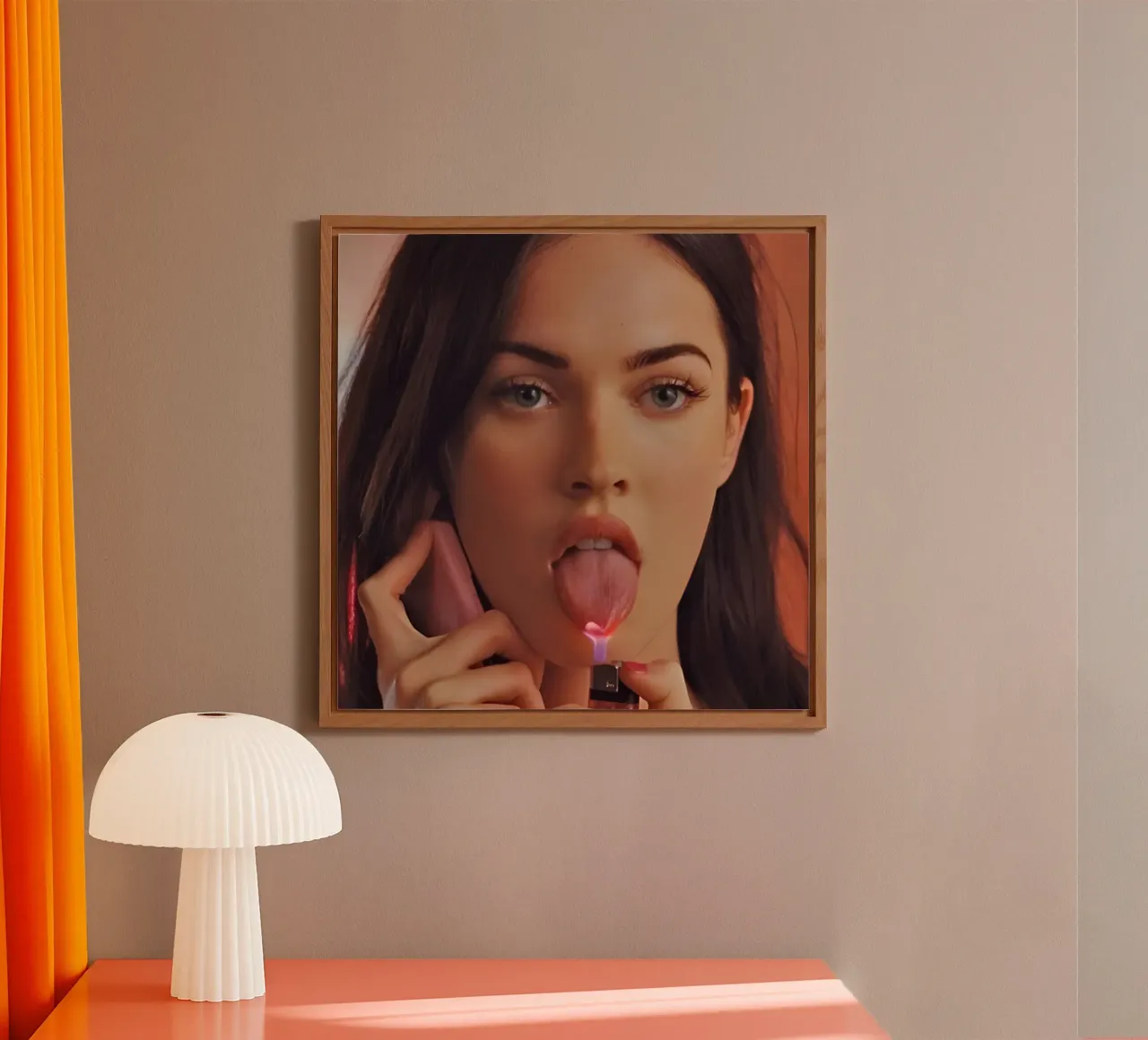 Leccare il fuoco alluminio dibond da Takeme