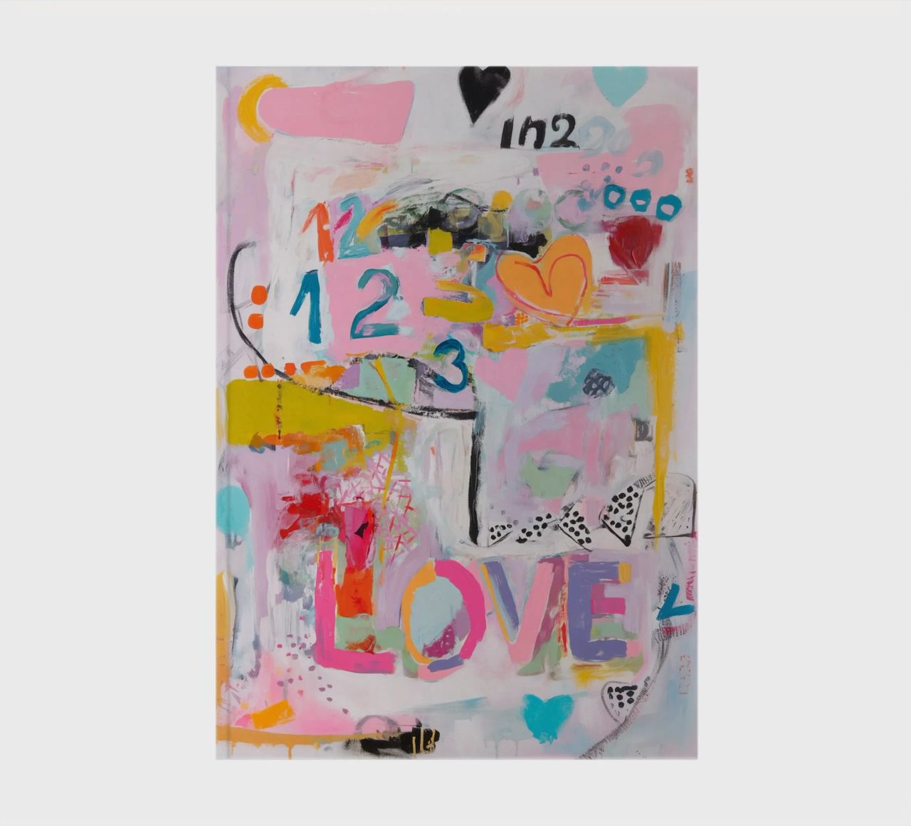 Love in motion notebook by Carinaprint