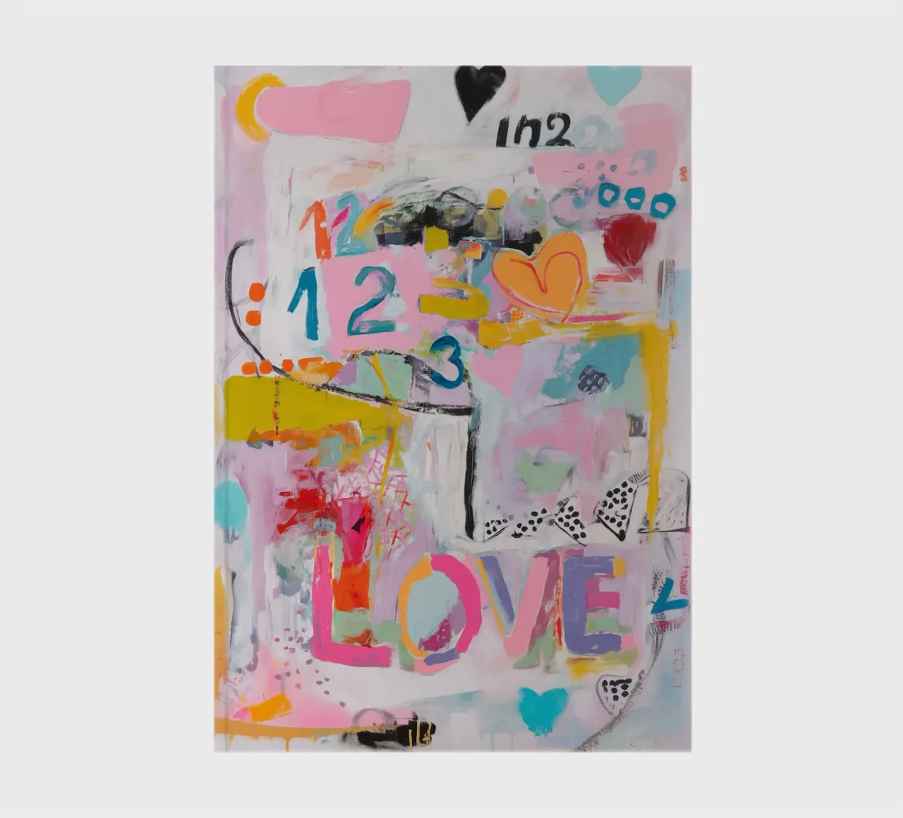 Liebe in Bewegung Notizbuch von Carinaprint