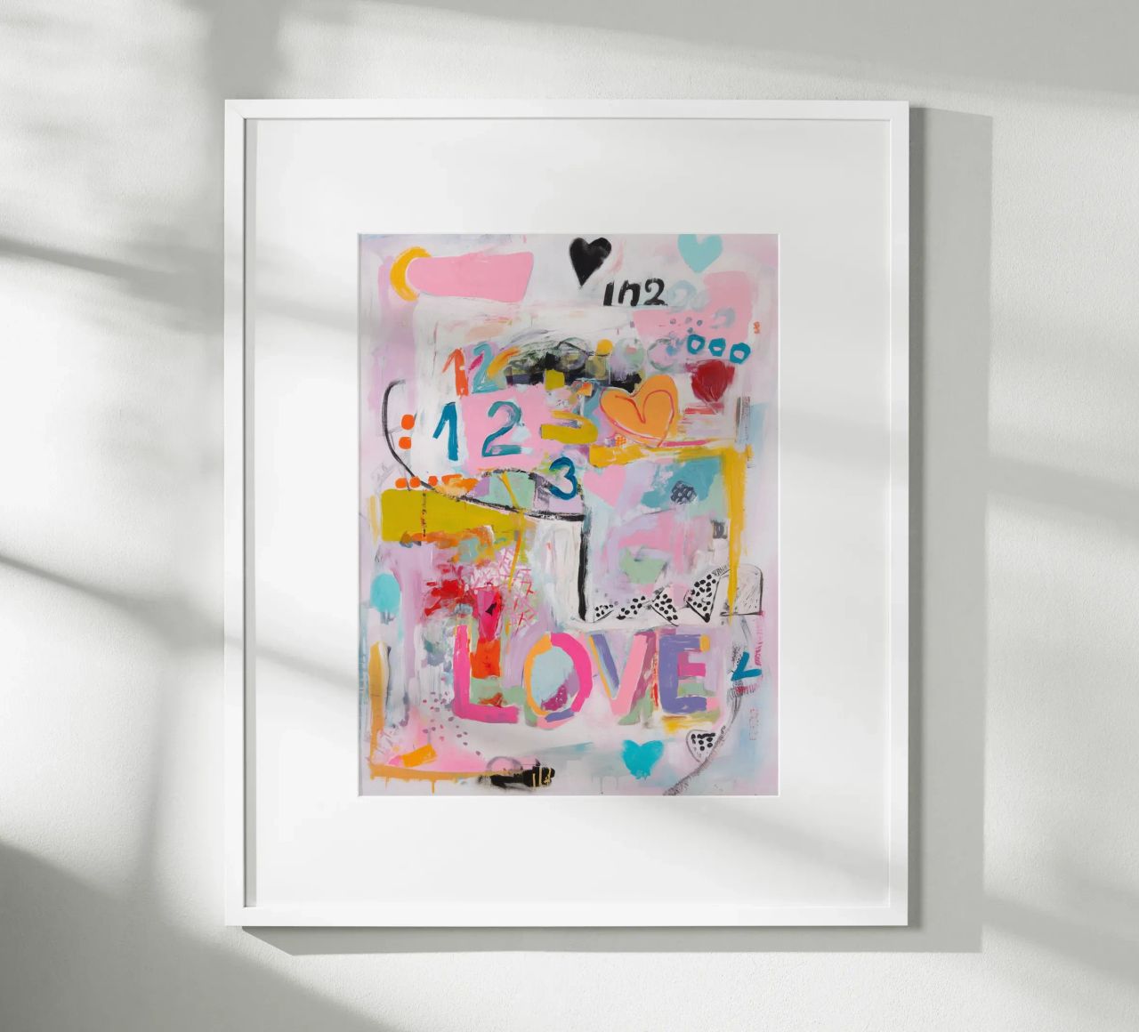 Love in motion poster by Carinaprint