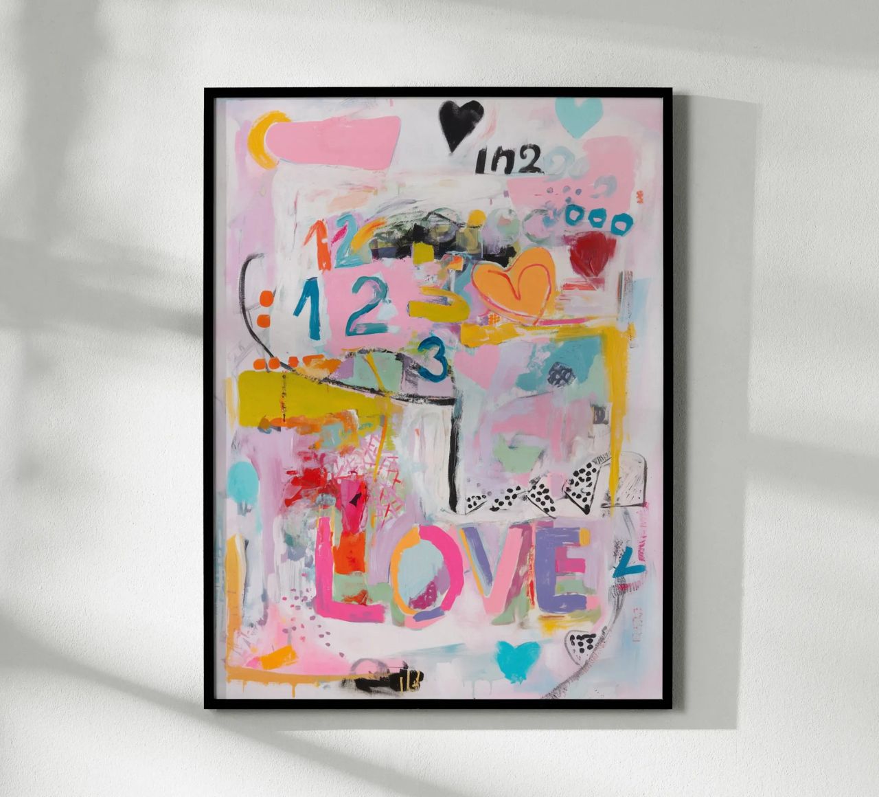 Love in motion poster by Carinaprint
