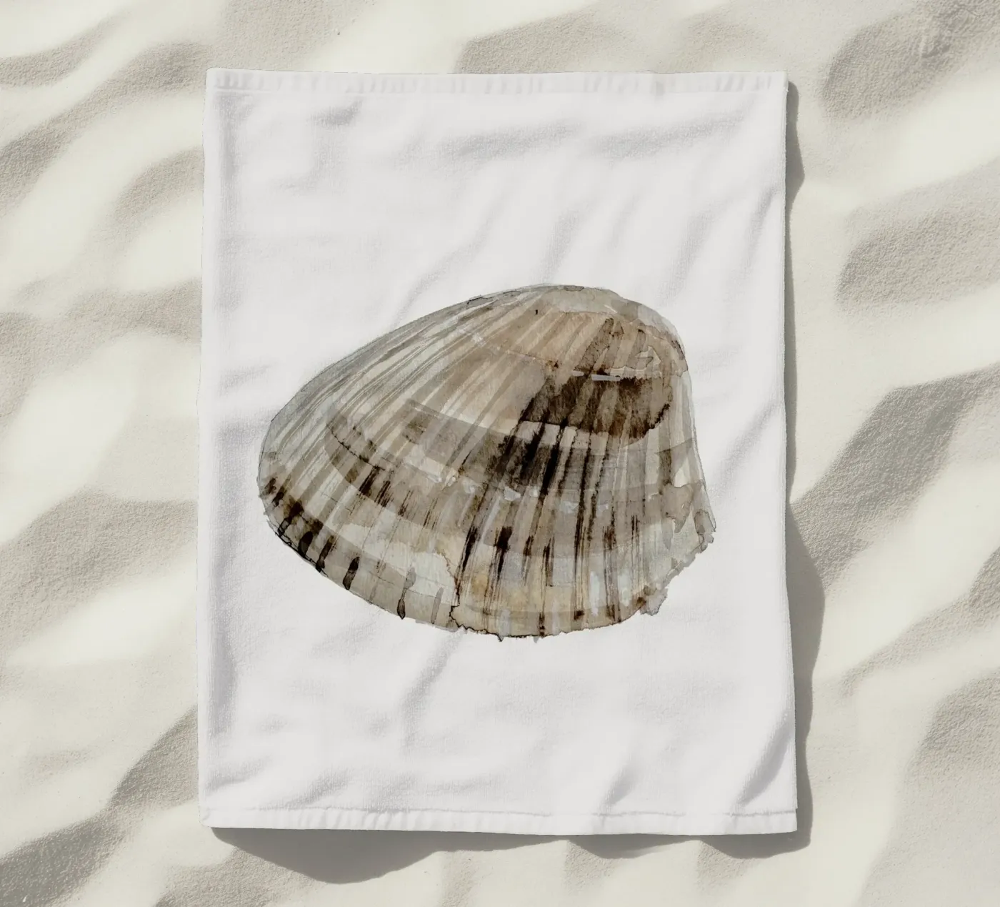 Sea Shell Strandtuch von treechild