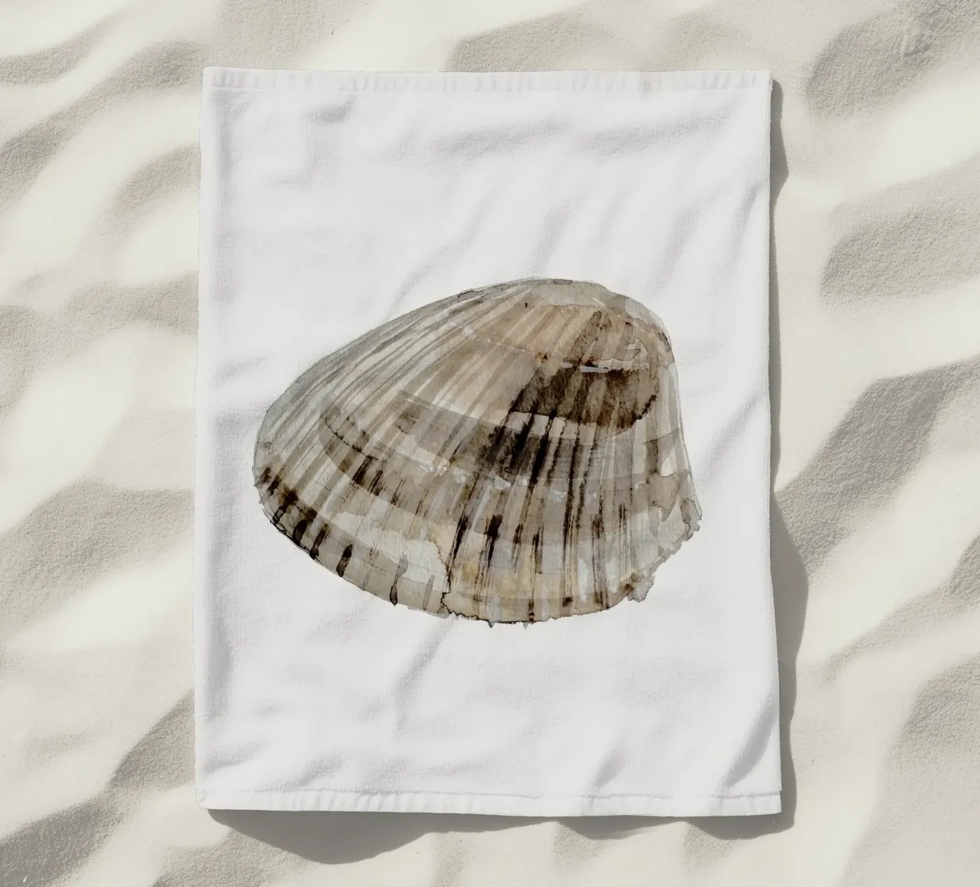 Sea Shell strandhanddoek van treechild