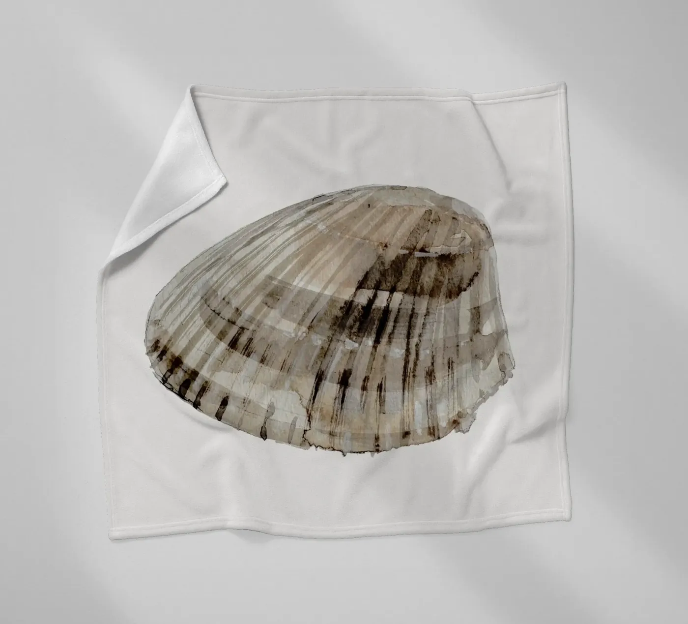 Sea Shell Fleecedecke von treechild