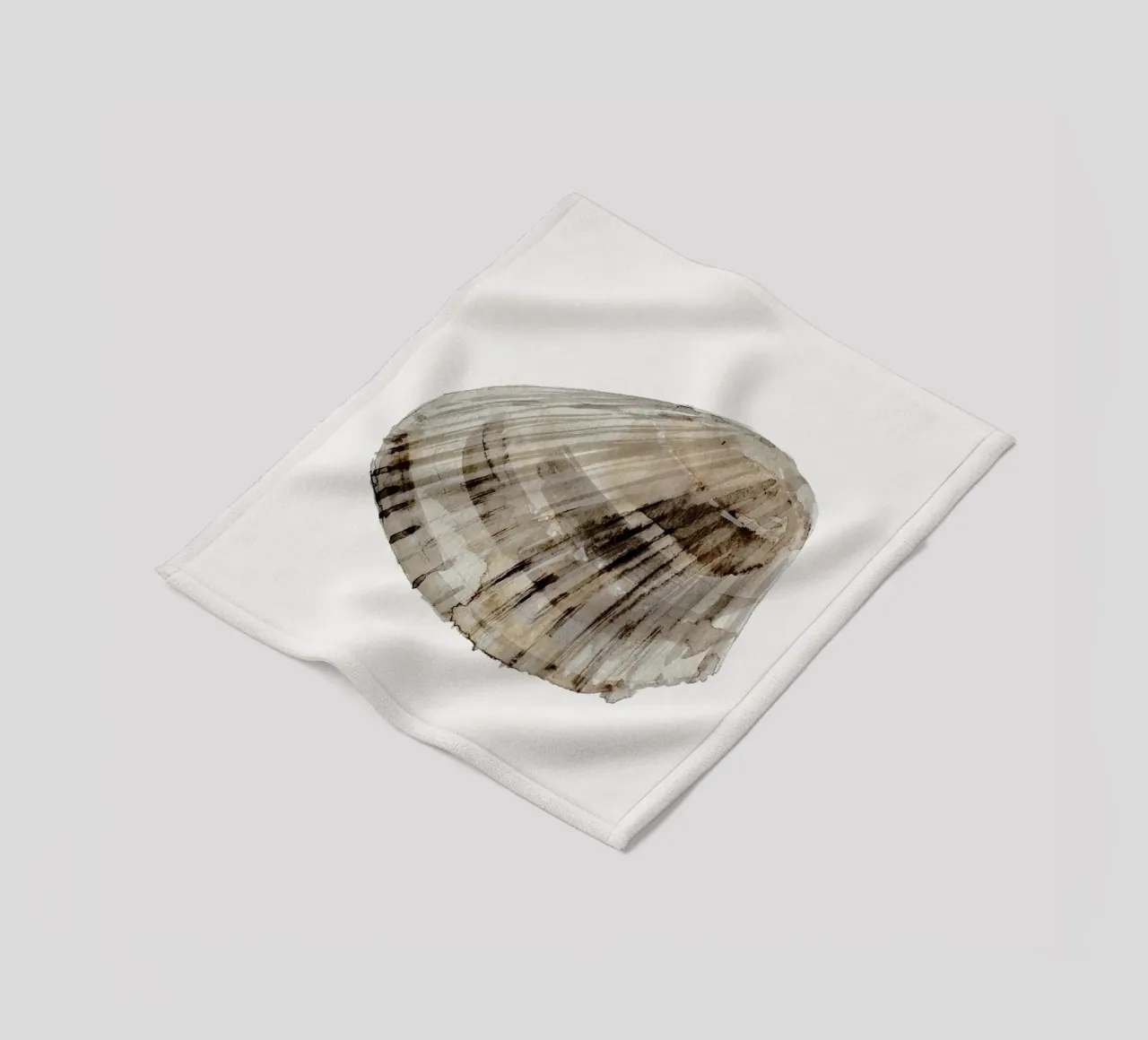 Sea Shell Fleecedecke von treechild