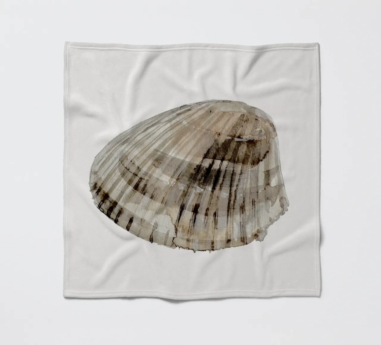 Sea Shell coperta in pile da treechild