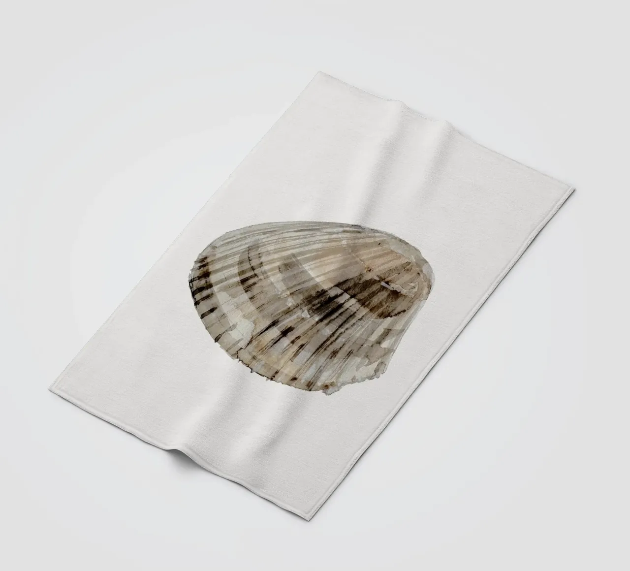 Sea Shell coperta in pile da treechild