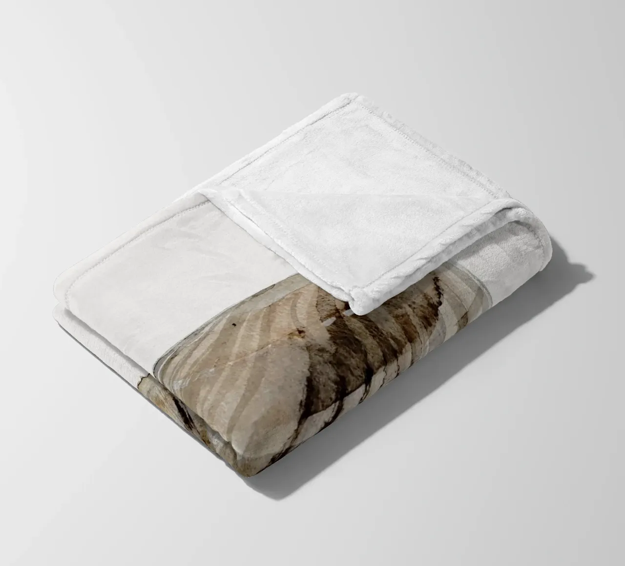 Sea Shell coperta in pile da treechild