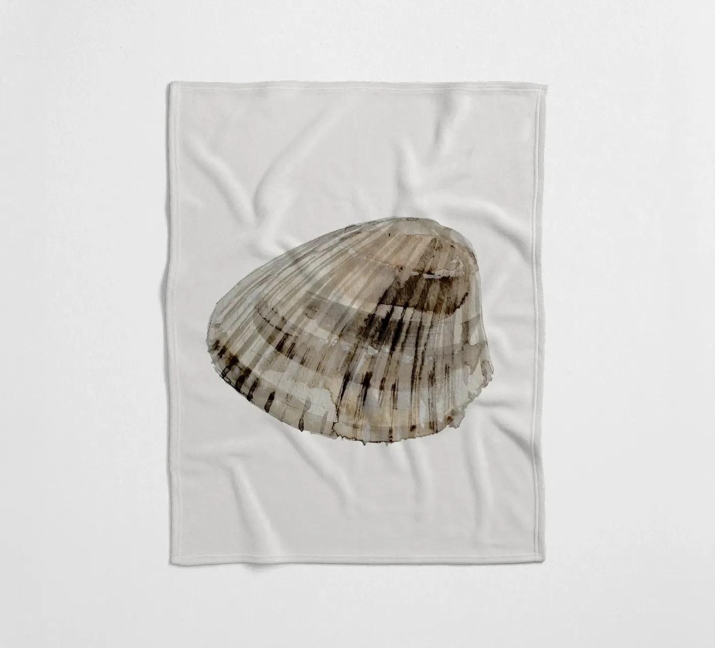 Sea Shell Fleecedecke von treechild