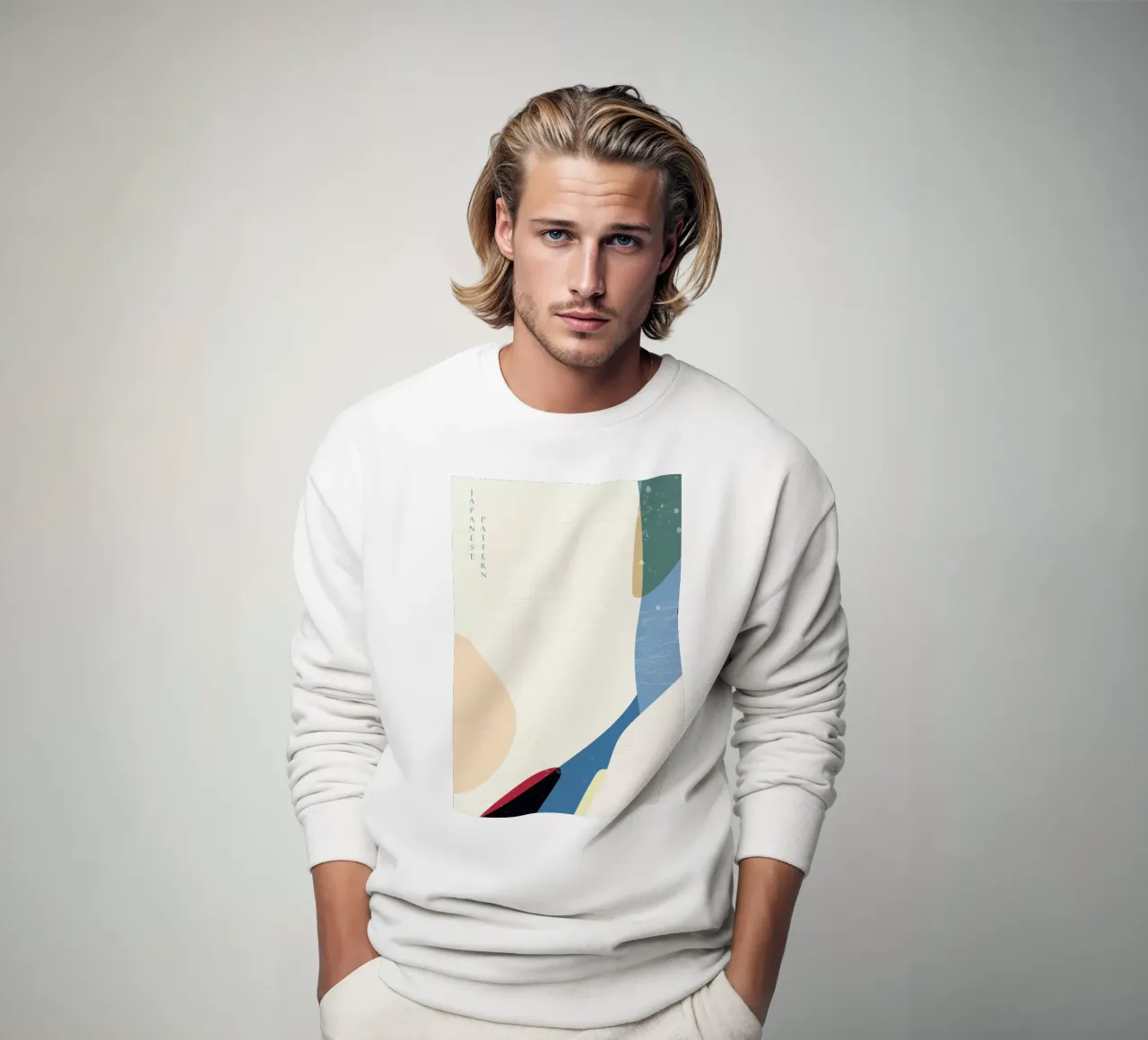 Japanese Pattern II sweatshirt by Pure