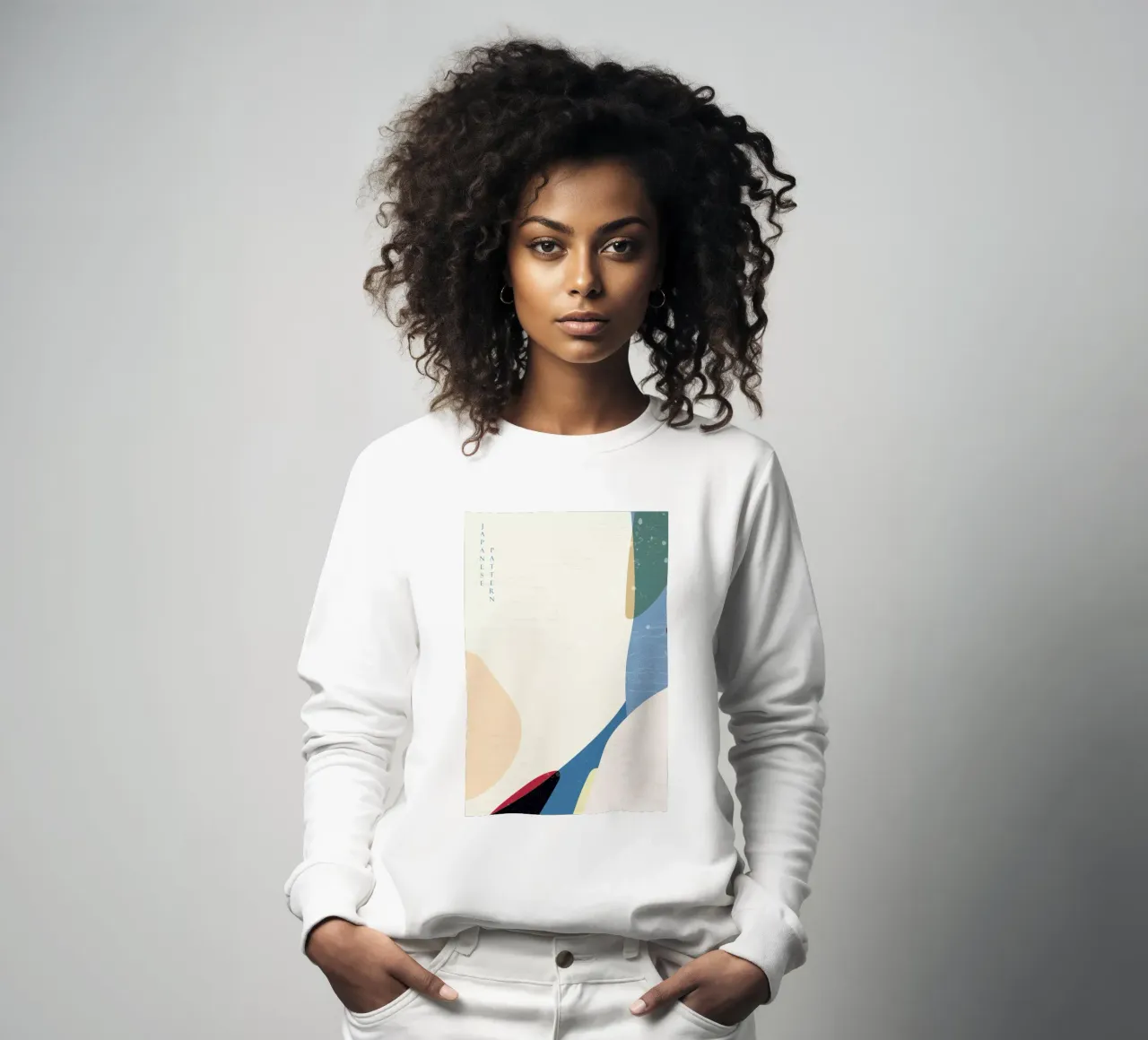 Japanese Pattern II sweatshirt by Pure